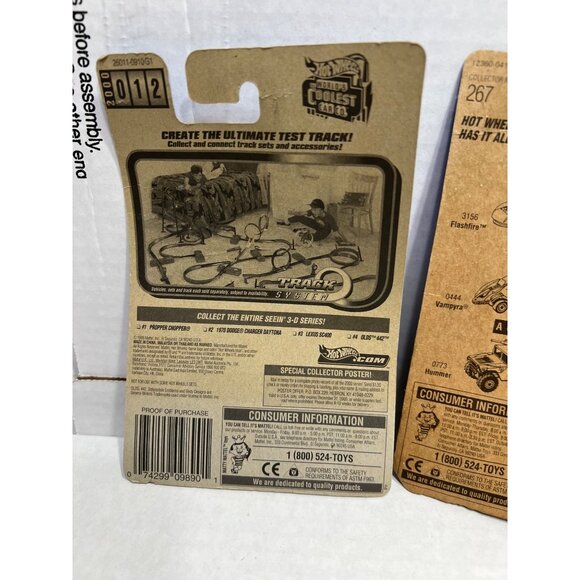 Hot Wheels see in 3-D olds 442 & Olds 442 w-30 lot of two cars - Picture 6 of 6